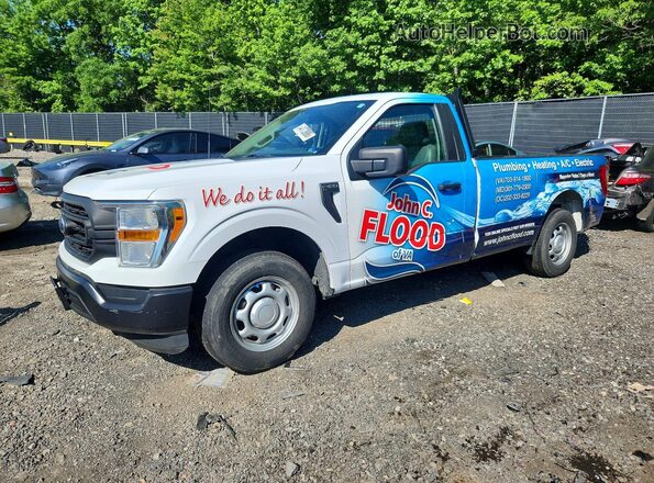 1FTMF1CB3MKE58662 2021 FORD F150 Two Tone Przód lewy