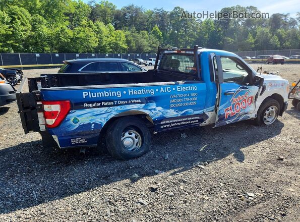 1FTMF1CB3MKE58662 2021 FORD F150 Two Tone Tył prawy