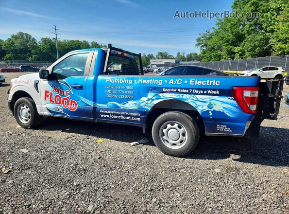 1FTMF1CB3MKE58662 2021 FORD F150 Two Tone Tył lewy