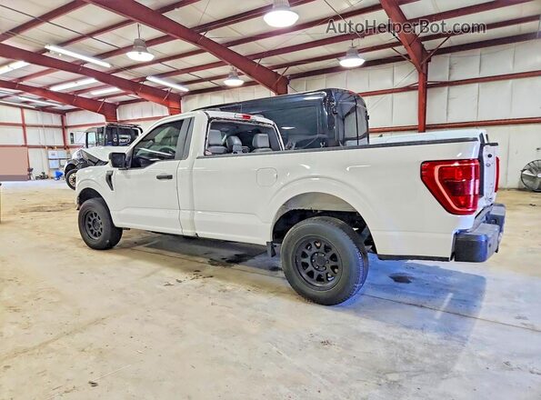 1FTMF1CB4MKD80358 2021 FORD F150 White Задня ліва чверть