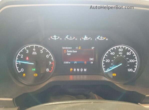 1FTMF1CB4NKF26792 2022 FORD F150 Black Vista del cuadro de instrumentos
