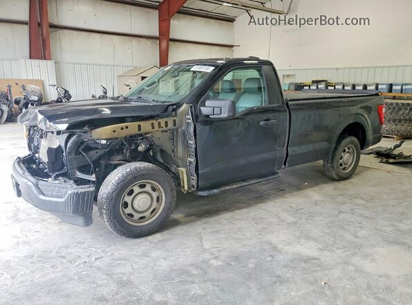 1FTMF1CB4NKF26792 2022 FORD F150 Black Vista tres cuartos delantera izquierda