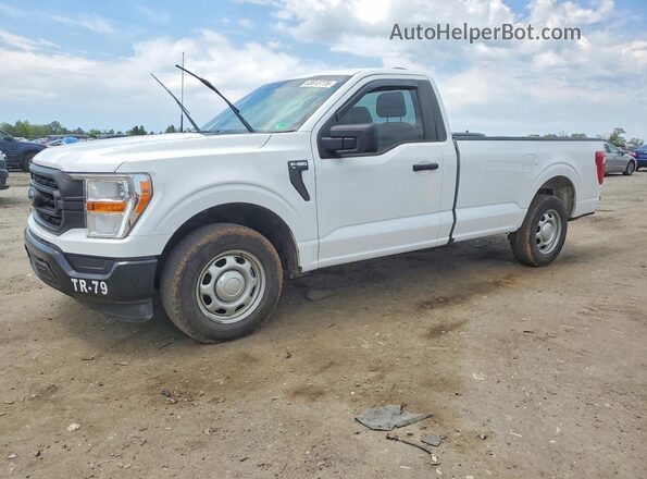 1FTMF1CB6NKD55057 2022 FORD F150 White Передня ліва чверть