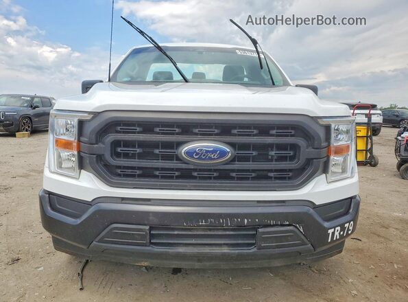 1FTMF1CB6NKD55057 2022 FORD F150 White Вид спереду