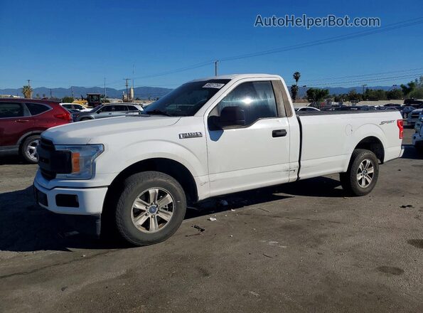 1FTMF1CB8JKC09883 2018 FORD F150 Белый Передняя левая четверть