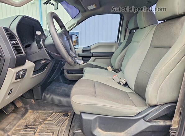1FTMF1CBXLKD65443 2020 FORD F150 Белый Вид салона спереди
