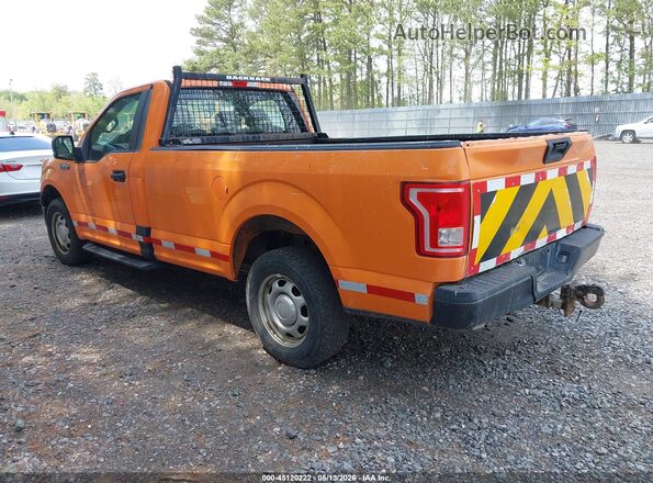 1FTMF1CF0GKE27117 2016 FORD F150 Оранжевый Задняя левая четверть