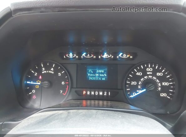 1FTMF1CF0GKE27117 2016 FORD F150 Оранжевый Вид задних сидений