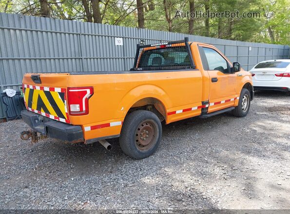 1FTMF1CF0GKE27117 2016 FORD F150 Оранжевый Задняя правая четверть