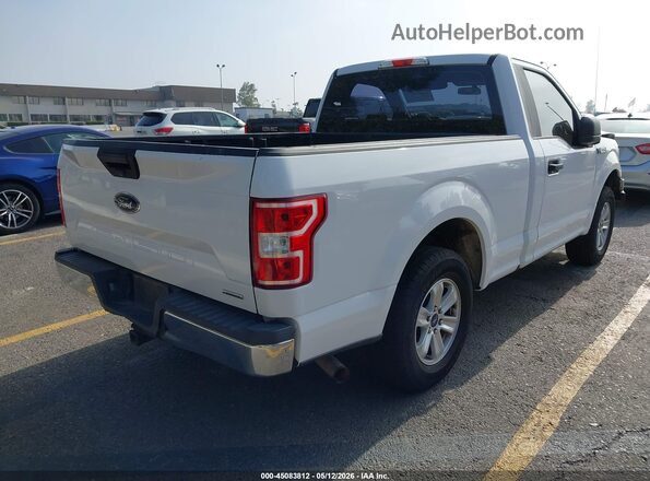 1FTMF1CP2JKF79903 2018 FORD F150 White Trasero derecho