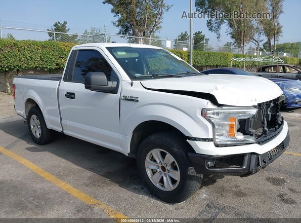 1FTMF1CP2JKF79903 2018 FORD F150 White Delantero derecho