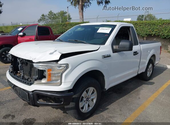 1FTMF1CP2JKF79903 2018 FORD F150 White Vista tres cuartos delantera izquierda