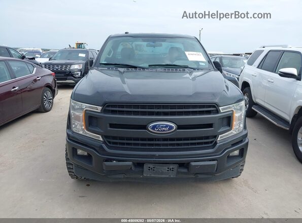 1FTMF1CP3JKD80083 2018 FORD F150 Черный Вид щитка приборов