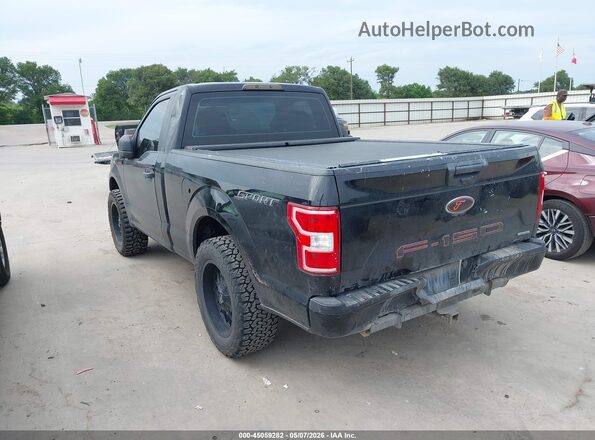 1FTMF1CP3JKD80083 2018 FORD F150 Черный Задняя левая четверть