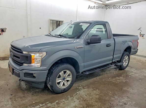 1FTMF1E50KFA17858 2019 FORD F150 Gray Front left
