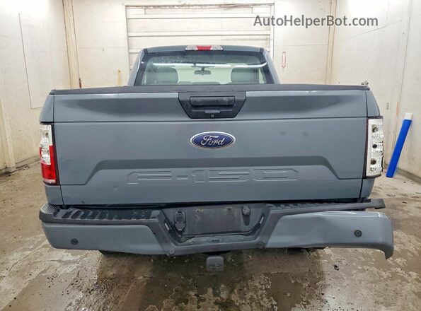 1FTMF1E50KFA17858 2019 FORD F150 Gray Rear view