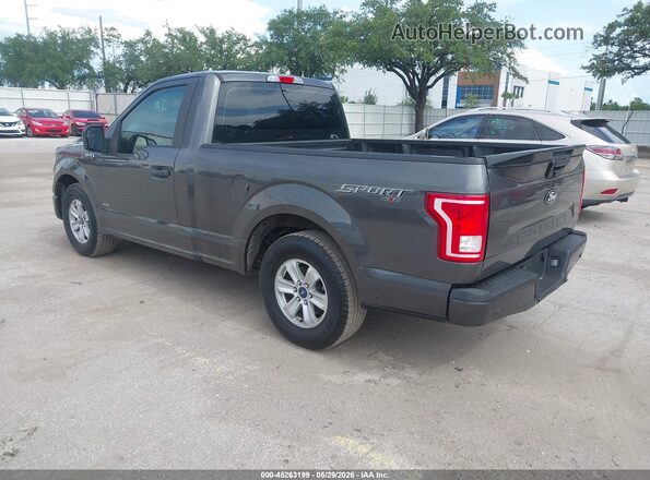 1FTMF1E58JKF44827 2018 FORD F150 Gray Հետևի ձախ