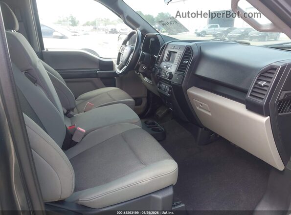 1FTMF1E58JKF44827 2018 FORD F150 Gray Սալոնի դիմացի տեսք