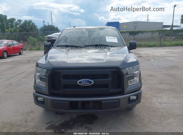 1FTMF1E58JKF44827 2018 FORD F150 Gray Սարքավորումների վահանակի տեսք