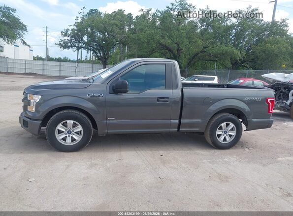 1FTMF1E58JKF44827 2018 FORD F150 Gray Սալոնի 360 աստիճան տեսք