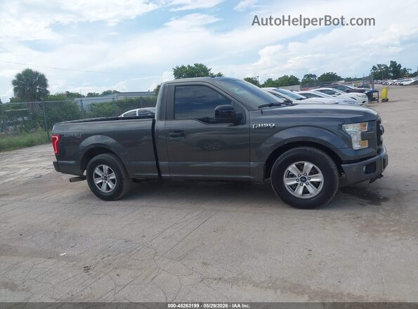 1FTMF1E58JKF44827 2018 FORD F150 Gray Սալոնի հետևի տեսք