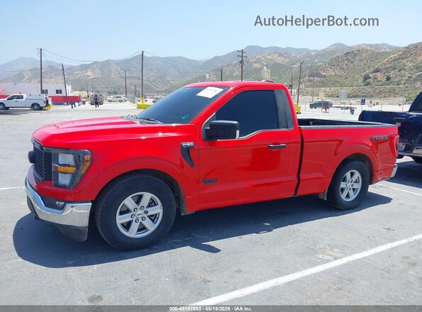 1FTMF1E5XPKD07751 2023 FORD F150 Красный Панорамный вид салона 360°