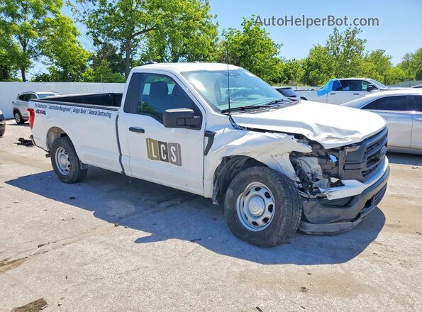 1FTMF1EB5PKF09273 2023 FORD F150 White Передня права чверть