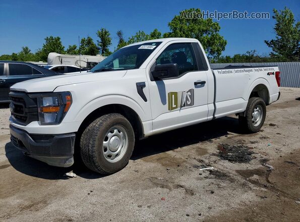 1FTMF1EB5PKF09273 2023 FORD F150 White Передня ліва чверть