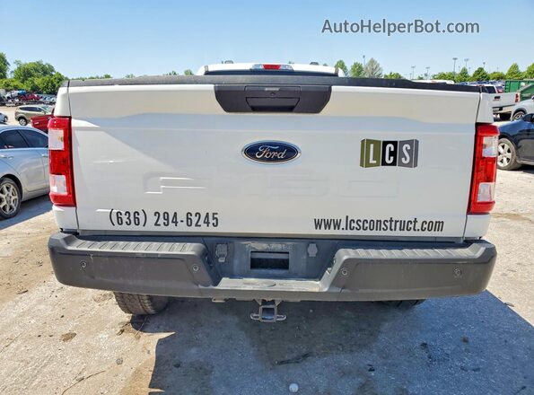 1FTMF1EB5PKF09273 2023 FORD F150 White Вид ззаду