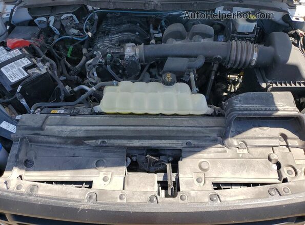 1FTMF1EB5PKF09273 2023 FORD F150 White Вид задньої частини салону