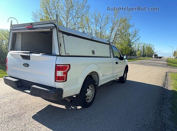 1FTMF1EB7JKD39070 2018 FORD F150 Белый Передняя правая четверть