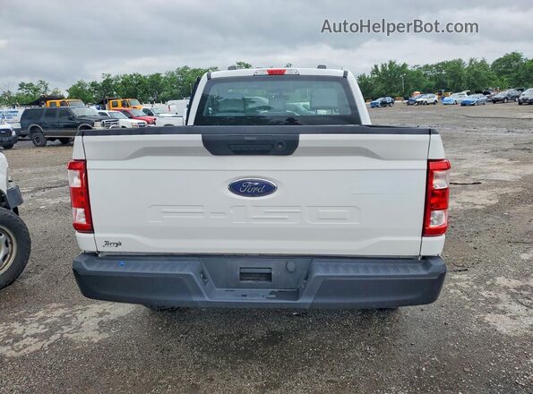 1FTMF1EB7NKE07289 2022 FORD F150 Белый Вид сзади