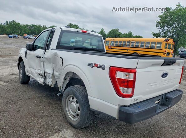 1FTMF1EB7NKE07289 2022 FORD F150 Белый Задняя левая четверть
