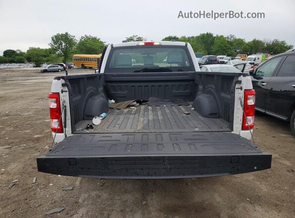 1FTMF1EB7NKE07289 2022 FORD F150 Белый Вид задних сидений