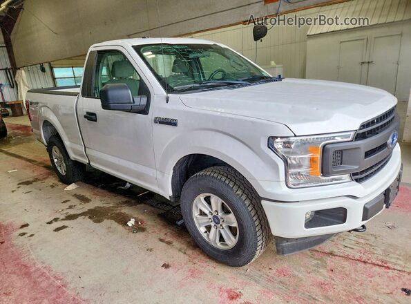 1FTMF1EB9JFB56553 2018 FORD F150 Белый Передняя правая четверть