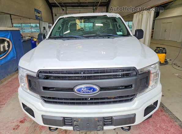 1FTMF1EB9JFB56553 2018 FORD F150 Белый Вид спереди