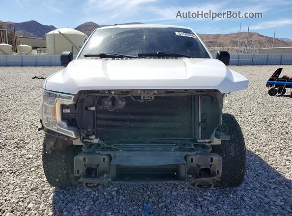 1FTMF1EP3JKF57714 2018 FORD F150 White წინა ხედი