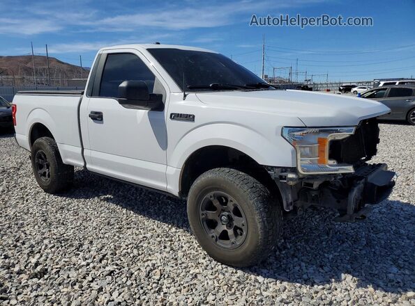 1FTMF1EP3JKF57714 2018 FORD F150 White წინა მარჯვენა