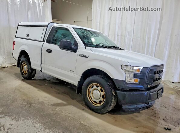 1FTMF1EP5GFB56571 2016 FORD F150 Белый Передняя правая четверть
