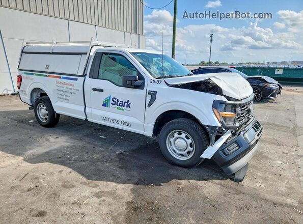 1FTMF1KP1RKF08530 2024 FORD F150 White Przód prawy