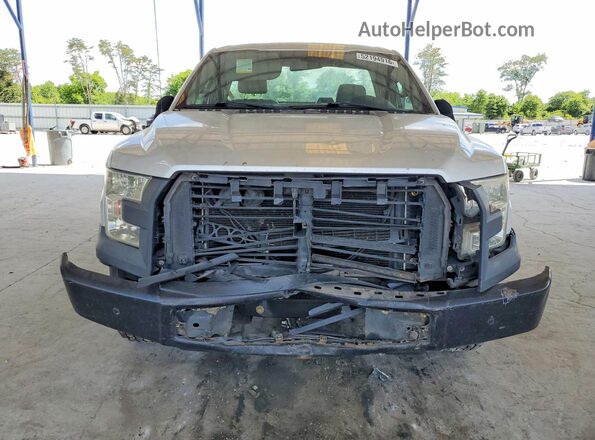 1FTNF1CF9GKE51243 2016 FORD F150 Silver Vista frontal