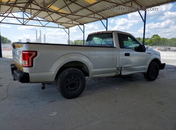 1FTNF1CF9GKE51243 2016 FORD F150 Silver Trasero derecho