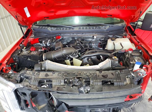 1FTRF3BA3PEC46180 2023 FORD F350 Красный Вид задней части салона