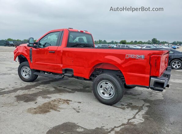 1FTRF3BA3PEC46180 2023 FORD F350 Красный Задняя левая четверть