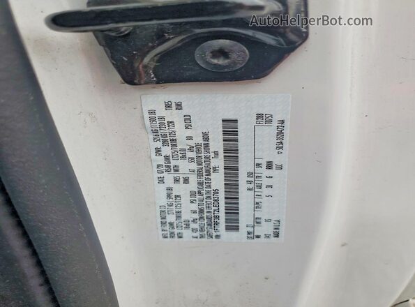 1FTRF3BT2LED83705 2020 FORD F350 Белый Вид подкапотного пространства