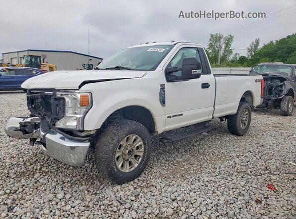 1FTRF3BT2LED83705 2020 FORD F350 Белый Передняя левая четверть