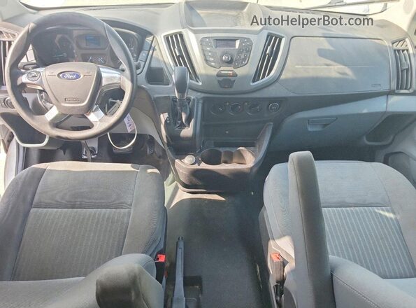 1FTYE1YMXHKA36859 2017 FORD TRANSIT Белый Вид панели приборов