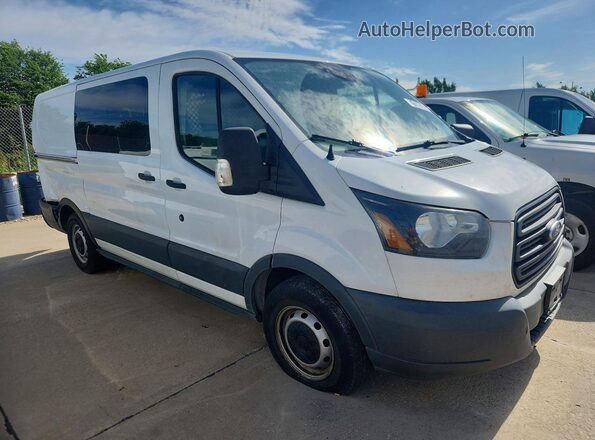 1FTYE1YMXHKA36859 2017 FORD TRANSIT Белый Передняя правая четверть