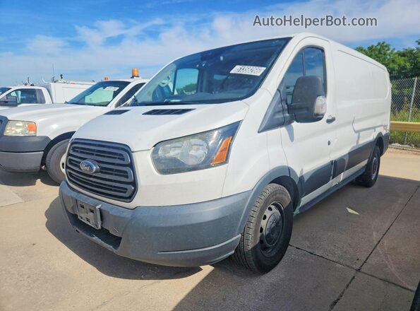 1FTYE1YMXHKA36859 2017 FORD TRANSIT Белый Передняя левая четверть
