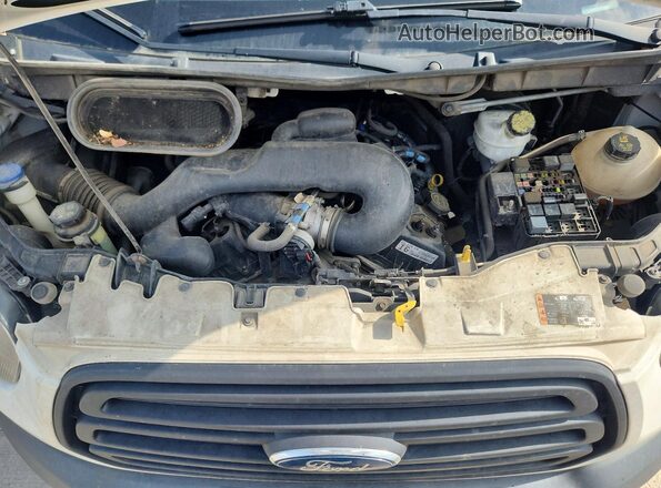 1FTYE1YMXHKA36859 2017 FORD TRANSIT Белый Вид подкапотного пространства
